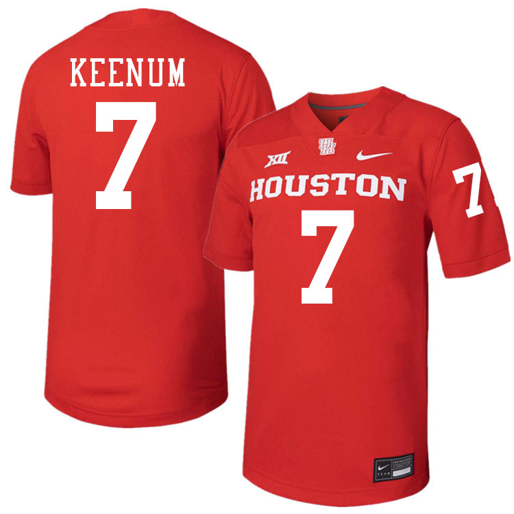 Case Keenum Houston Jersey,Houston Cougars #7 Case Keenum Jersey Youth College Uniforms-Red